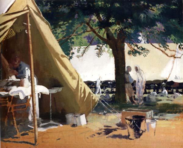 Sir William Orpen German Sick,Captured at Messines,in a Canadian Hospital